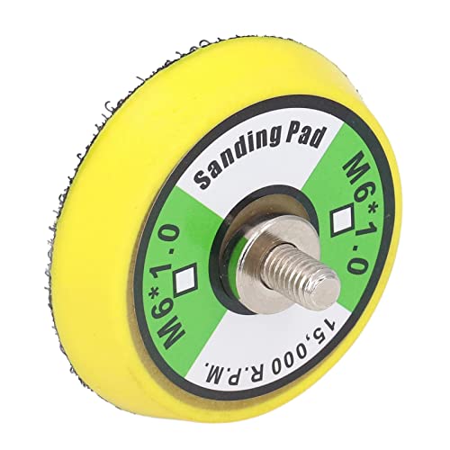 Haken und Trägerplatten, Industriewerkzeuge, Schleifer, Polierer, PU-Trägerteller Zum Schleifen, Polieren, Polieren, 7,6 Cm, M6 X 1-Gewinde, 15.000 U/min (2)