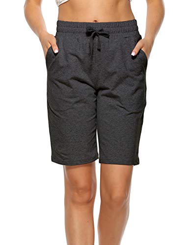 MOCOLY Damen Cargo Wander Shorts Sommer Leicht Wandershorts Schnell Trocknend Kurz Wanderhose Outdoorhose Atmungsaktiv Outdoor Shorts für Trekking Reisen Golf Camping Sport