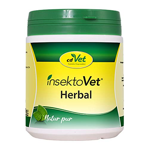 cdVet InsektoVet Herbal 250 g - natürliche Nahrungsergänzung für Hunde mit Vitaminen, Mineralstoffen und Spurenelementen zur Unterstützung des Hautstoffwechsels und Abwehrfunktion der Haut