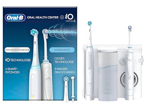 Oral-B Center OxyJet Reinigungssystem - Munddusche + Oral-B iO4