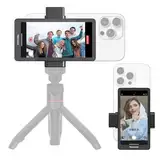 Newmowa 4,95 Zoll Telefon Vlog Selfie Monitorbildschirm, Telefon Rückkamera Zubehör für Teleprompter Live Stream Selfie Vlog TikTok, Kompatibel mit iPhone(Unterstützt Kabelgebundene 4K 30fps Aufnahme)