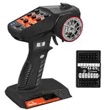 Hobby Fans RC Funksystem 7CH 2.4G RC Sender mit Empfänger Anti-Jamming Fernbedienung für RC Car Crawler Boot, Knopf