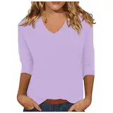 Generic Kleider Angebot Sale Meine Bestellung Tshirt Damen Elegant Festliche+Oberteile+Damen Tshirt Tailliert Damen V-Ausschnitt Petal Kurzarm Top Sets Top Damen Schwarz Sommeroberteile Damen