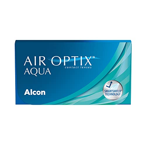 Air Optix Aqua Monatslinsen weich, 6 Stück, BC 8.6 mm, DIA 14.2 mm, -4,00 Dioptrien