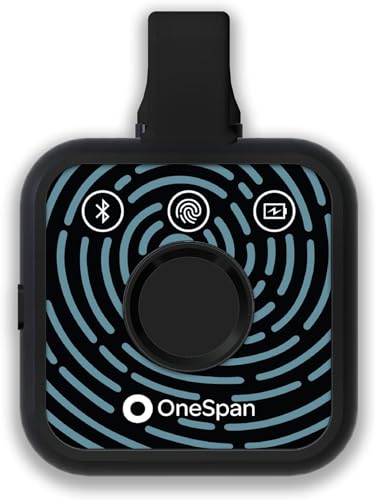 Digipass OneSpan FX1 Bio | Sicherheitsschlüssel für Passkey | FIDO2-zertifiziert | Biometrische Authentifizierung | Phishing-resistent