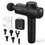 Mebak 5 Massagepistole Massage Gun Massagegerät 2700U/min Massage Pistole Faszienpistole Leise Elektrische Handmassagegeräte mit 2000mAh Akku USB C Ladekabel zur Linderung von Muskelschmerzen