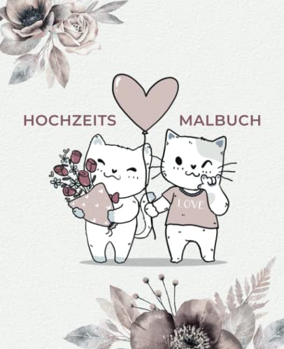 Hochzeitsmalbuch: 30 Seiten Kinderbeschäftigung auf der Hochzeit: Malbuch für Kinder – Geschlechtsneutral