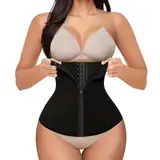 XOPOZON Waist Trainer, Shapewear Damen, Unterbrust Korsett Damen, Unterbrust Korsage bauchweg, Corset top, Corsage Bauchweg, Body Shaper Taillenformer Bauchweggürtel (M)