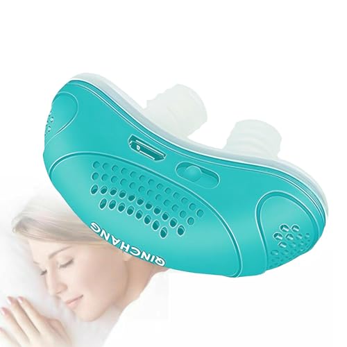 Zavando Micro CPAP Sleep Apnea Device - CPAP Schlafapnoe Gerät Alternative in Blau, Grün & Weiß | Atmungshilfen Gegen Schnarchen Für Reisen & Zuhause (Grün)