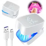 IUHFSIFS Neu Nagelpilz Laser gerät Gegen Nagelpilz【21-Tage schnell wirkende】【Industrie Nr.1 Laser-Behandlung - SGS Certified】Nail Care Pen Nagelpilz Testsieger 470nm Blau 905nm Infrarotlicht