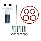 JZSMY Hot Tub Pump Rotor Laufrad #P4071, 58113 Hot Tub Wasserpumpe E02 Reparatursatz für Lay-Z-Spa (w/Impeller Getriebe Wellen Wasserpumpe Dichtung Umbau Kit O-Ringe)