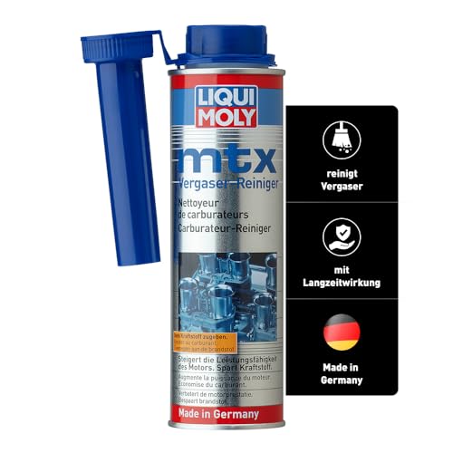 LIQUI MOLY mtx Vergaserreiniger | 300 ml | Benzinadditiv | Art.-Nr.: 5100, farblos