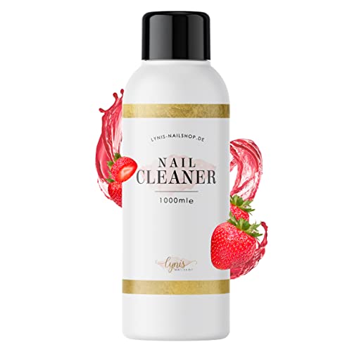 Cleaner 1000ml für Gelnägel & Nagelmodellage als Nagelreiniger mit Duft zum Reinigen & Entfetten der Schwitzschicht · Lynis-Nailshop.de