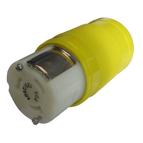 Marinco - 6364Crn Marine-3-4-Draht-Pole Elektrischer Anschluß (50-Amp, 125/250-Volt, Weiblich)