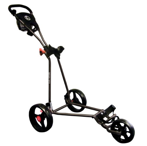 Longridge Eze Glider Golf Push Trolley - Schwarz