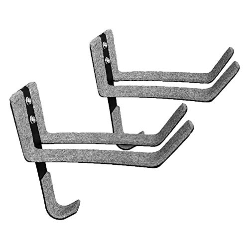 4boarder® SUP RACKy Wand-Halterung für SUP | Stand up Paddleboard | Surfboard | Longboard | Wellenreiter | Mit Filz überzogene Halterung | Hochwertiges SUP Zubehör | Paddelhalterung
