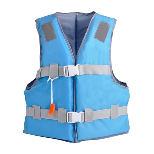 Schwimmweste Erwachsene für Outdoor Wassersport: Rettungsweste Einstellbare Schnalle Schwimmweste Kajakfahren Schwimmhilfe mit Reflektierenden Streifen für Erwachsene Kinder
