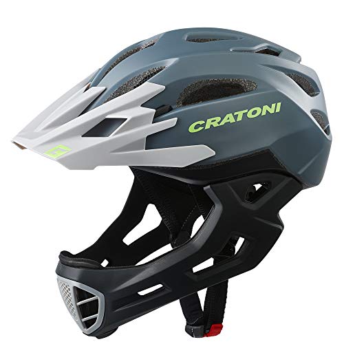 Cratoni Herren C-maniac Fahrradhelm, Anthracite/Black Matte, 52-56