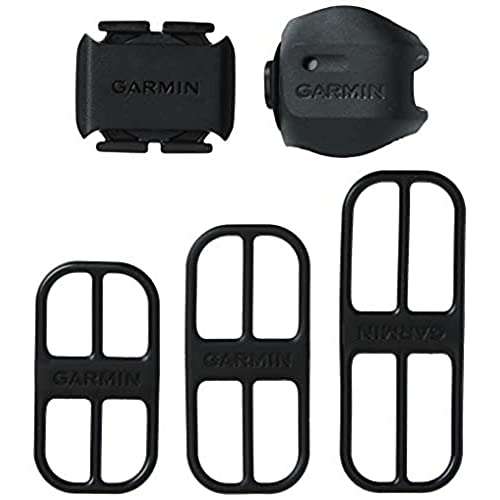 Garmin Unisex – Erwachsene Access, Bike Speed and Cadence Sensor 2, Schwarz, One Size & Premium-Herzfrequenz-Brustgurt Dual Basic, Herzfrequenzdaten in Echtzeit via Bluetooth Low Energy oder ANT+