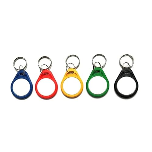 GEN2 CUID Android App MCT Modify Block 0 Changeable Re-Writtable Keyfobs 13.56MHZ ISO 14443A NFC Copy Clone Key(5pcs Mixed Color)