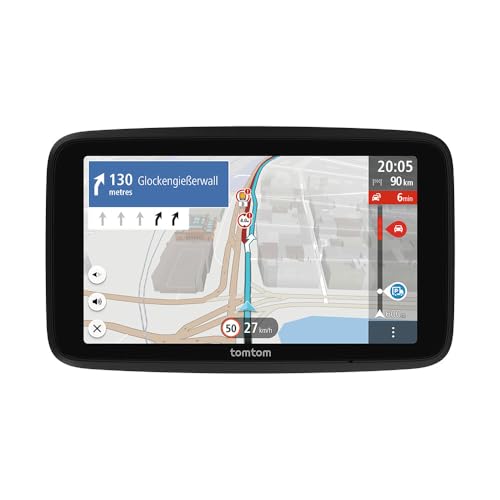 TomTom LKW-Navi GO Professional 2. Generation (5" großer kapazitiver Touchscreen mit Karten von Europa und Echtzeit-Verkehrsinformationen, speziell für LKW, Transporter, Busse und große Fahrzeuge)