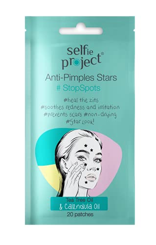 Selfie Project Anti-Pimples Stars #StopSpots, 20 pcs