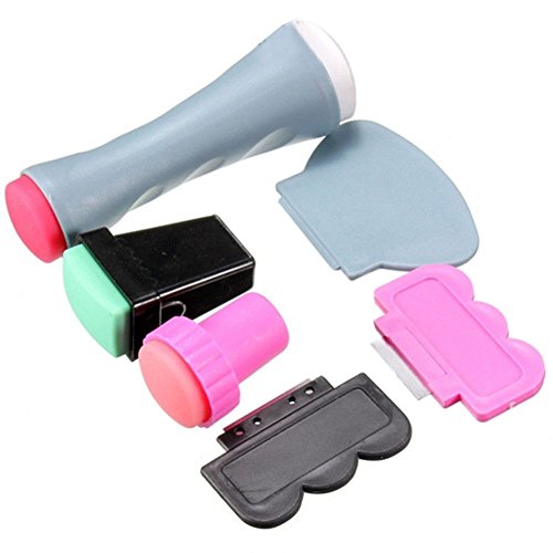 Beauty*Top*Picks Nail Art Scraper Stamping Plate Double Ended Stamper Polish Image Manicure Tool by Beauty*Top*Picks