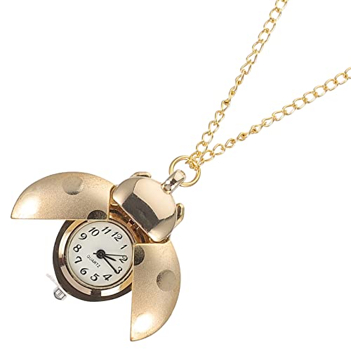 ULTECHNOVO Halskette 1stk Taschenuhr Uhren Schwesternuhren Uhr Zart Glänzende Hängeuhr Eulen Taschenkette Retro-hängeuhr Buttons Junge Kind Zinklegierung Geschenk