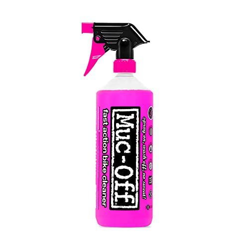 Muc Off Nano-Tech Fahrradreiniger, 1 Liter - Hochwirksames, Biologisch Abbaubares Fahrrad Reinigungsspray Muc Off Bike Cleaner - Sicher auf Allen Oberflächen Für Alle Fahrradtypen Geeignet