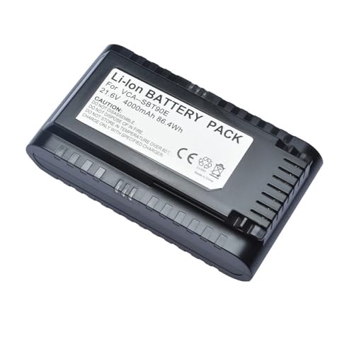 Zhyepou 21,6 V 4000 mAh VCA-SBT90/XAA Ersatzakku. Kompatibel mit kabellosen Staubsaugern Samsung Jet 75, 75+, 75Pet, Jet90, 90+