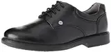 s.Oliver Mädchen Schnürschuhe aus Leder Oxford Schwarz (Black), 34