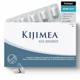 Kijimea® K53 Advance – Darmbakterien Kapseln hochdosiert | 53 ausgewählte Mikrokulturen-Stämme aus der Darmflora | mit Biotin | >500 Milliarden KBE je Packung | laktosefrei | glutenfrei - 28 Kapseln