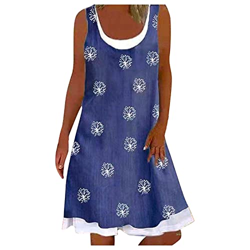 Generisch Laden Damen Sommer Kleid Knopfleiste Kurzarm Midi Kleider Elegant Sommerkleid Businesskleid mit Taille Krawatte Damen Kleider Sommer Elegant Sommerkleid Damen Kurz Baumwolle