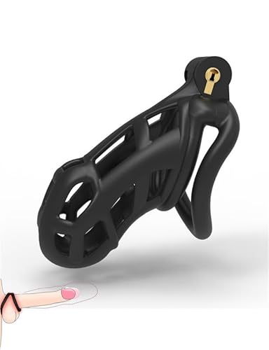 WreGmgg Gabbia Per Uccelli Neri - 4 Ringe Und 1 SchlüSsel, Kit Di Yoga Per La Casa, AusrüStung FüR Fitnessball FüR Sport All'Aperto (L) - H28