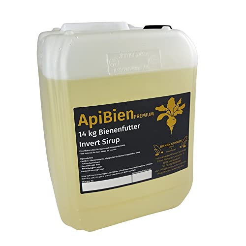 APIBIEN Premium Bienenfutter Invert Sirup 14 kg flüssig im Kanister Rübenzuckerbasis (1)