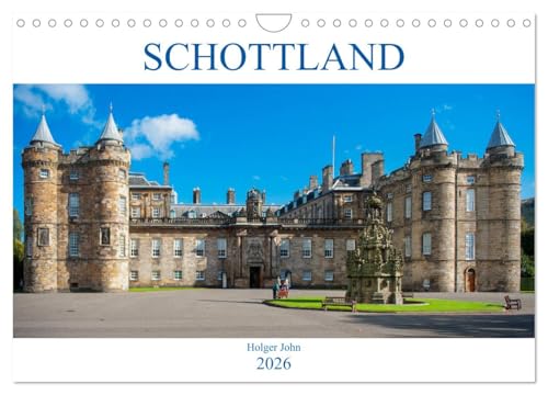 Blickpunkte SCHOTTLAND (Wandkalender 2026 DIN A4 quer), CALVENDO Monatskalender