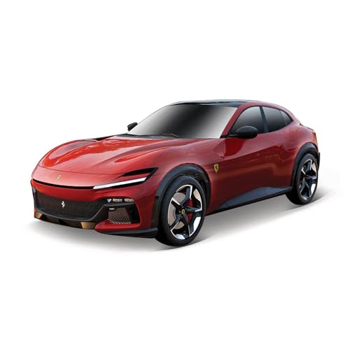 BBURAGO - Ferrari Purosangue R&P - Realistisches Automodell im Maßstab 1:43, offizielle Ferrari-Lizenz, empfohlenes Alter ab 3 Jahren
