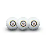 Team Effort T0569519 U.S. Navy Golfball, Mehrfarbig, 3 Stück