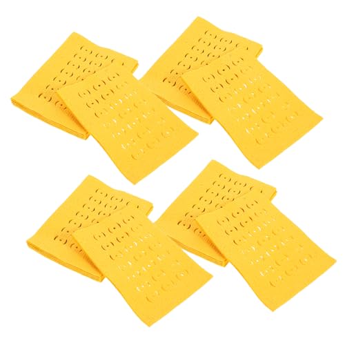 DOITOOL 11 heiliges gelbes Papier Festival verehrenden Vorfahren Opfergabe Geistergeld opfern Ahnenkultpapier Räucherpapier für die Ahnenverehrung Vorfahren Geld Zubehör opfern Yellow