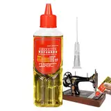 Sewing Machine Oil, 30ml Nähmaschinenöl, Öl Laufband Schmieröl, Feinmechaniköl, klaress, Nicht Färbendes Öl, Schmierölöler, Ideal Für Feinmechanische Komponenten, Nähmaschine, Türen, fensters