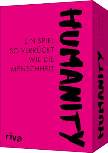 Humanity – Ein Spiel so verrückt wie die Menschheit: Kartenspiel für Erwachsene mit schwarzem Humor. Witziges Geschenk und Mitbringsel zum nächsten Spieleabend. Ab 18 Jahren