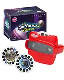 SeptCity 3D View Masters für Kinder mit 2 Rollen, Rot