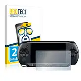 BROTECT (2 Stück Schutzfolie für Sony PSP 1000 Displayschutz Folie Ultra-Klar