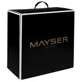 Mayser Hutschachtel Since 1800 Hutkoffer Aufbewahrung für Hüte Damen/Herren - Made in The EU Winter Herbst Sommer Frühjahr Frühling-Sommer Herbst-Winter - One Size schwarz