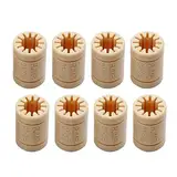 8PCS RJMP-01-06/RJMP-01-08/RJMP-01-10/RJ4JP-01-12 Linearlager Solide Kunststoff Lager 8mm Welle for 3D Drucker Teile Führung(RJMP-01-10)