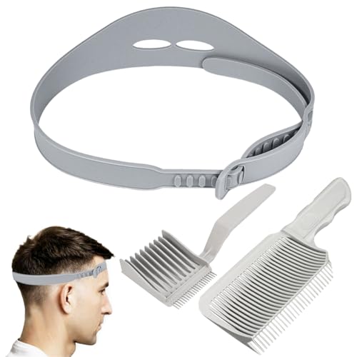 Haarschneidekamm, Haarschneide Hilfe Set Mit Verstellbare Haarschneide Schablone, übergang Kamm Für DIY Home Haarschnitte Haare Selber Schneiden