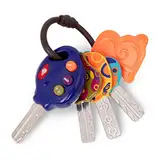 B. toys Luckeys Spielzeugschlüssel Blau für Kinder und Babys – Autoschlüssel Spielzeug mit Licht und Geräuschen Baby Spielzeug ab 10 Monaten