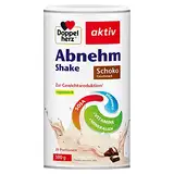 Doppelherz Abnehm Shake – Mahlzeitenersatz mit leckerem Schoko-Geschmack für eine gewichtskontrollierende Ernährung – 20 vegetarische Portionen