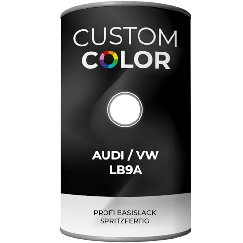 Custom Color Basislack für VW Audi LB9A 1 Liter konventionell Spritzfertig