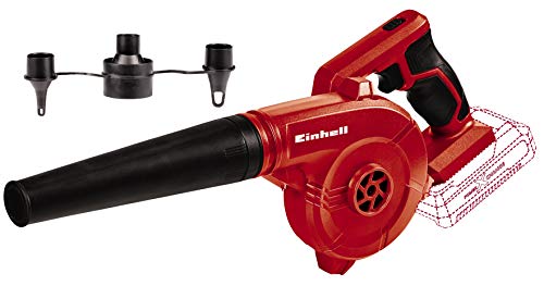 Einhell -Bläser TE-CB 18/180 Li - Solo Power X-Change (Lithium-Ionen, Blas-Luftstrom bis zu 180 km/h. Leerlaufdrehzahl 15.500 min-1, 2 Geschwindigkeitsstufen, Softgrip, ohne Akku und Ladegeräte)